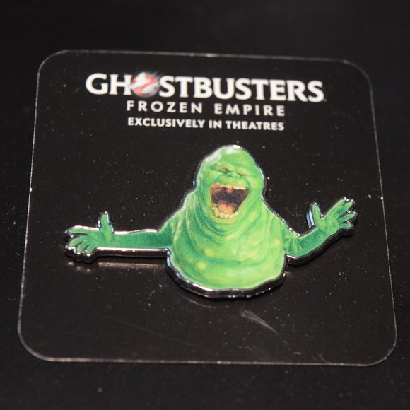 Slimer Ghostbusters Pin Brooch Jewelry Unisex Men Women Teen Kids Movie … - Picture 2 of 3